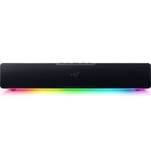 Razer Leviathan V2 X: PC Soundbar with Full-Range Drivers & Base Station V2 Chroma: Chroma RGB Lighting - Non-Slip Rubber Base - Designed for Gaming Headsets - Classic Black