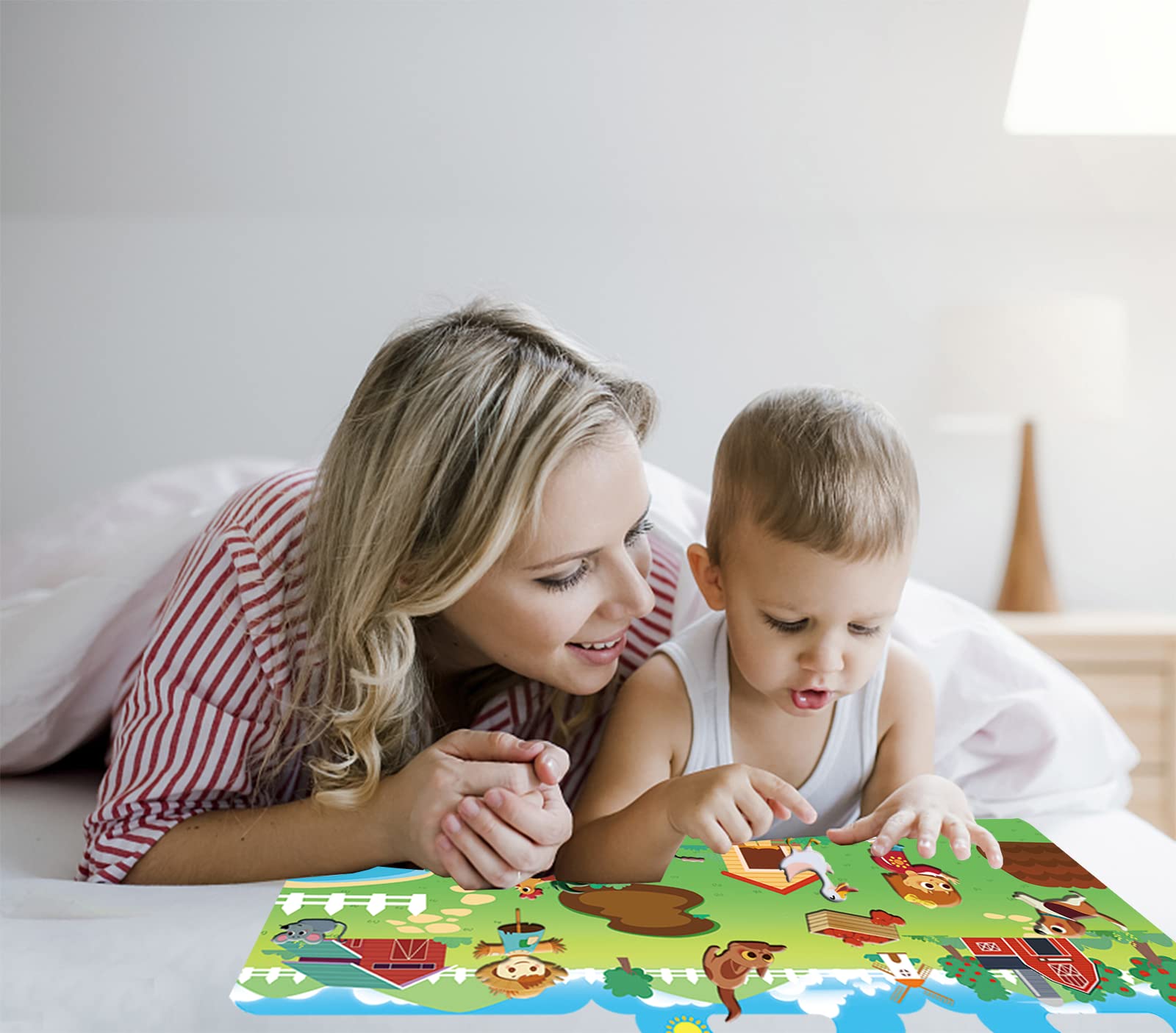 3D Puffy Sticker Aktivitätsbücher-Set für Kinder 2–4, wiederverwendbare geschwollene Aufkleber Bücher Fahrzeug, Tiere, Fensteraufkleber für Kinder, Vorschul-Lernaktivitäten für Spielzeug Kleinkinder