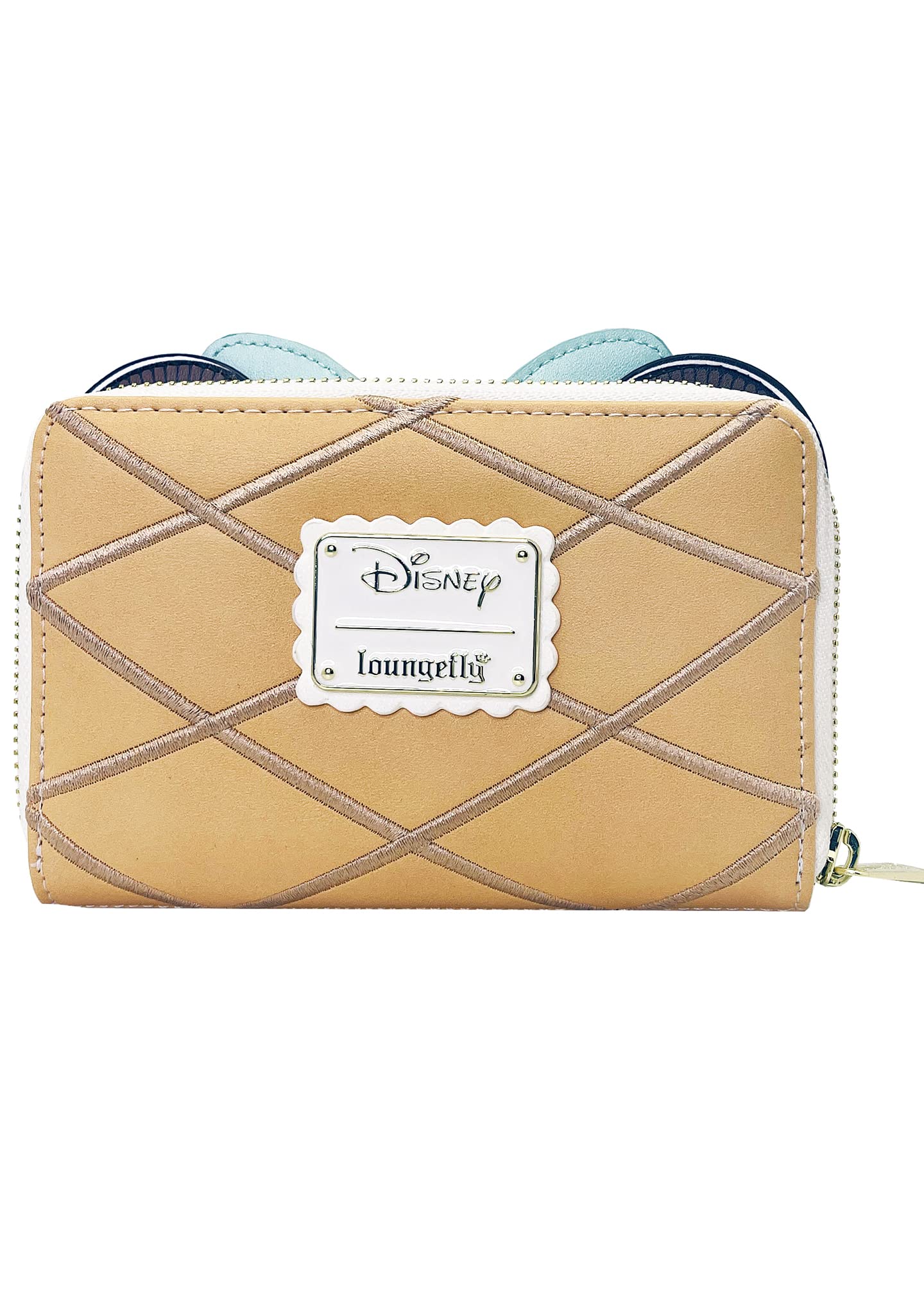 Loungefly X LASR Exclusive Disney Frosted Minnie Ice Cream Zip Wallet - Fashion Cosplay Disneybound Cute Wallets