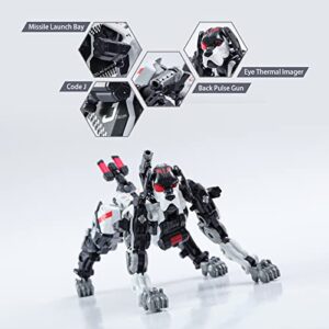 52TOYS BEASTBOX BB-51C JAWLIET Deformation Toys Action Figure, Converting Toys in Mecha and Cube, Perfect Birthday Party Gift for Teens and Adults