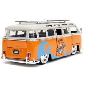 Punch Buggy Slug Bug 1:24 1962 Volkswagen Bus Die-Cast Car, Toys for Kids and Adults