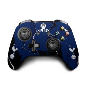 head case designs officially licensed tottenham hotspur f.c. marble logo art vinyl sticker gaming skin decal cover compatible with xbox one s/x controller