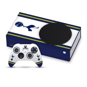 head case designs officially licensed tottenham hotspur f.c. 2022/23 home kit logo art vinyl sticker gaming skin decal cover compatible with xbox series s console and controller bundle