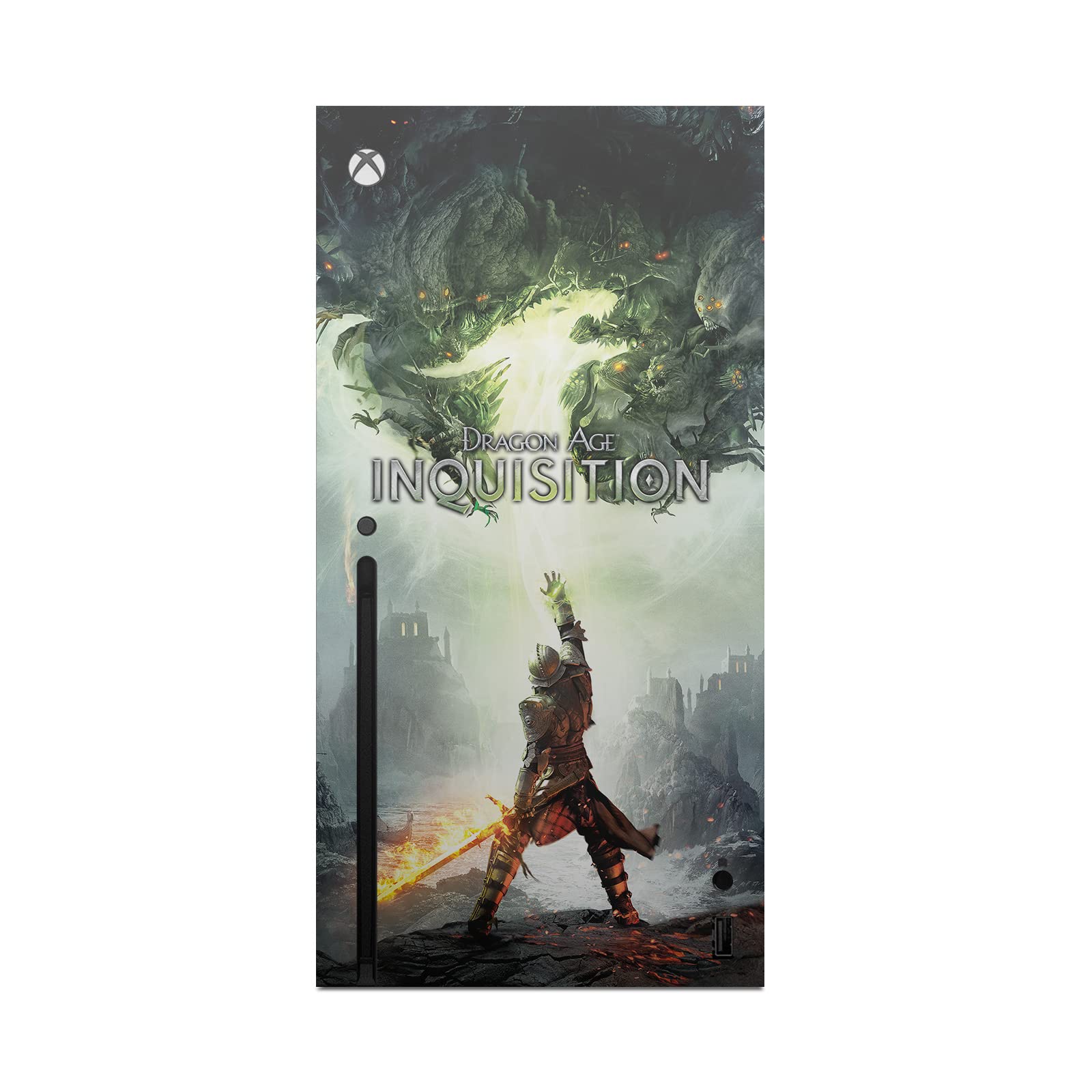 Head Case Designs Officially Licensed EA Bioware Dragon Age Key Art 2014 Inquisition Graphics Vinyl Sticker Gaming Skin Decal Cover Compatible With Xbox Series X Console