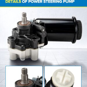 PHILTOP Power Steering Pump 21-5229 for 4Runner 1996-2002 3.4L, Tacoma 1995-2004 3.4L, Power Assist Pump, Power Steering Pump Kit With Pulley Replacement Power Steering Pumps