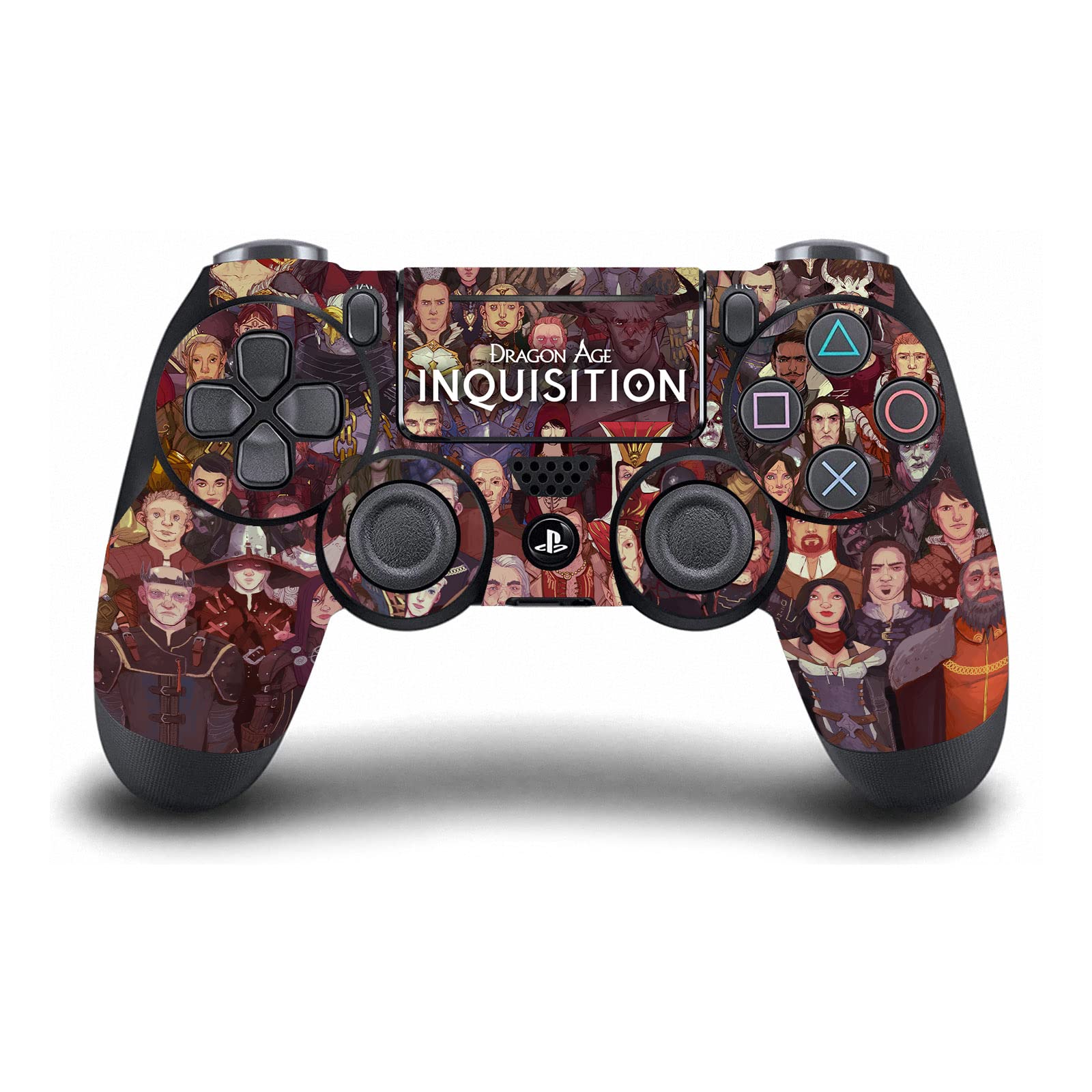 Head Case Designs Officially Licensed EA Bioware Dragon Age Cast Of Thousands Inquisition Graphics Vinyl Gaming Skin Decal Compatible With Sony PlayStation 4 PS4 Pro Console and DualShock 4 Controller