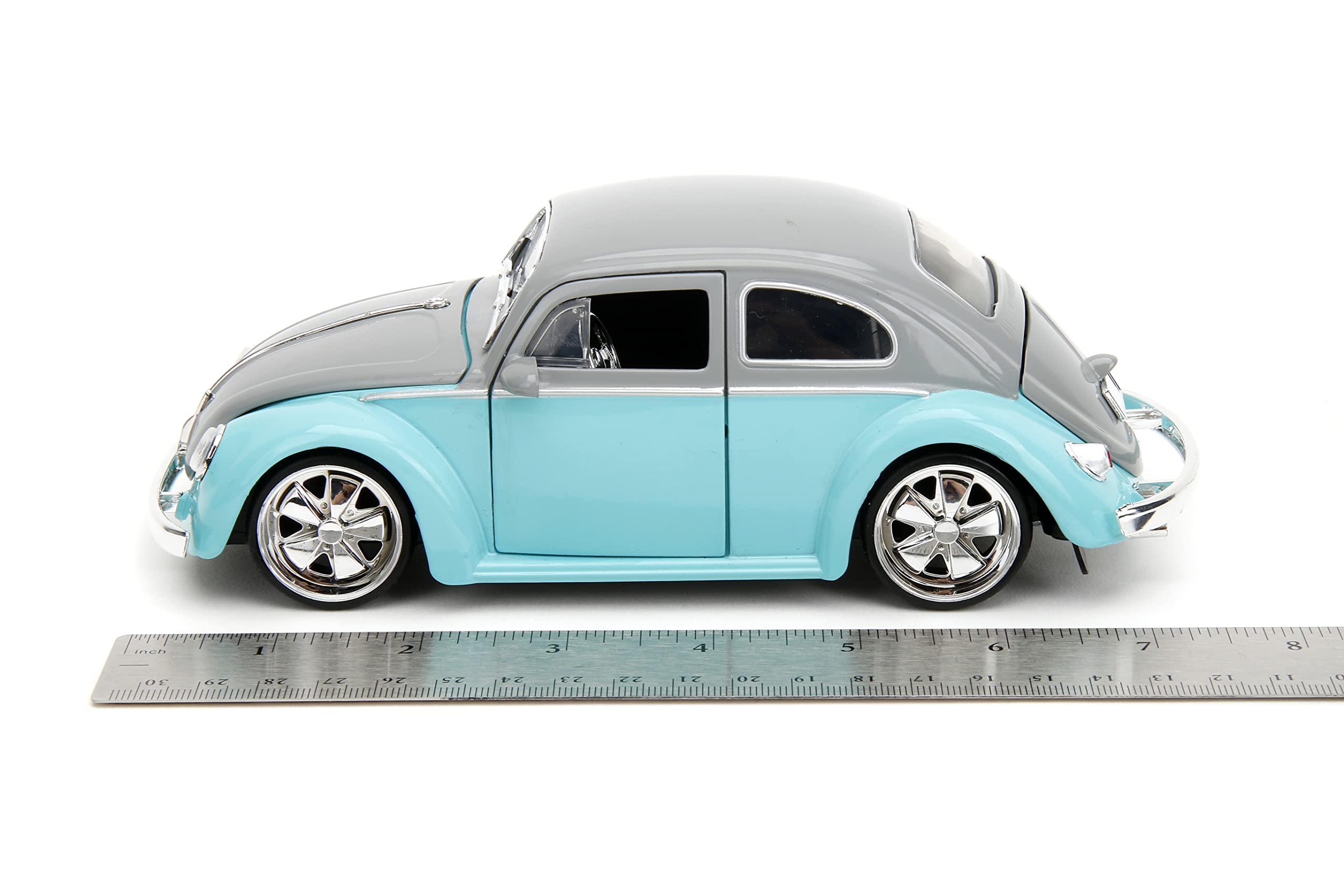 Punch Buggy Slug Bug 1:24 1959 Volkswagen Beetle Die-Cast Car, Toys for Kids and Adults