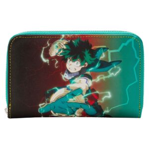 Loungefly My Hero Academia Deku Zip Wallet Standard