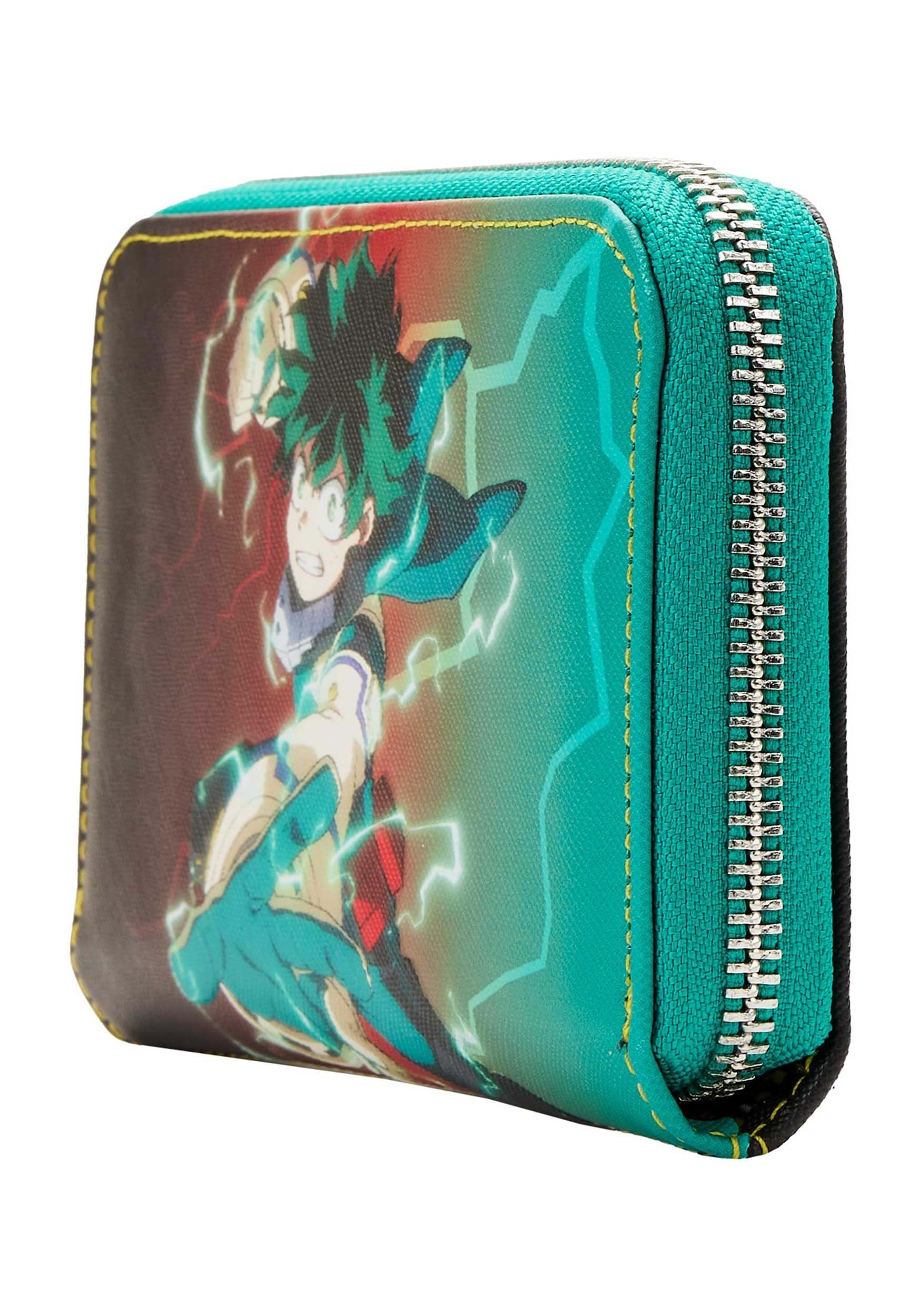 Loungefly My Hero Academia Deku Zip Wallet Standard