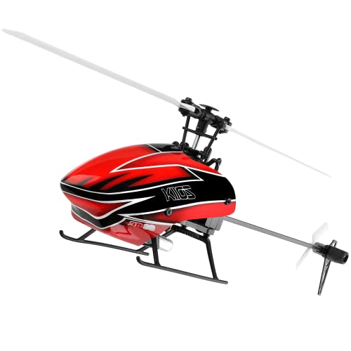 WLtoys K110S 6CH 3D/6G System K110S 2.4G 6CH Brushless 3D6G System Flybarless RC Helicopter for FUTABA S-FHSS K127 4CH (K110S 1 * 450mah)