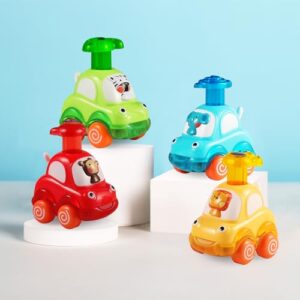 ALASOU Animal Car Baby Toys for 1 2 Year Old Boy|First Birthday Gifts for Toddler Toys Age 1-2|1 2 Year Old Boy Birthday Gift for Infant Toddlers