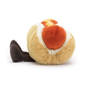 Jellycat Amuseables Hot Dog Stuffed Toy, 10 inches | Food Plush | Fun Gift Idea