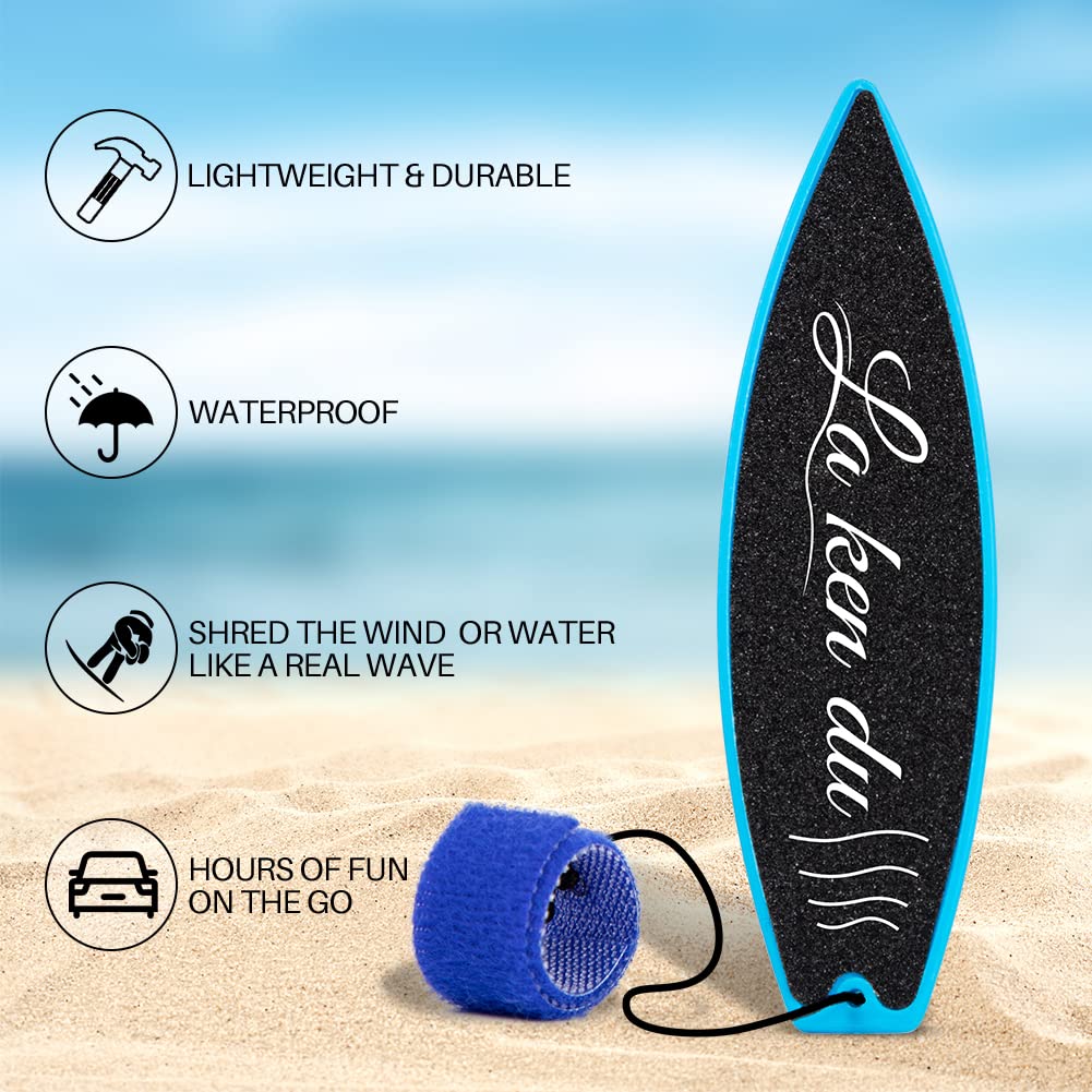 Finger Surfboard for Car Ride,LA KEN DU Upgrade Wind Surfboard Fingerboard,Mini Surfboard