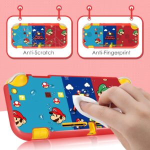 Xinocy Cute Case for Nintendo Switch Lite 2019 Kawaii Cartoon Fun Funny Aesthetic Character Anime Slim Fashion Protective Cases Hard Shell Cover for Girls Kids Boys for Switch Lite,B Maro