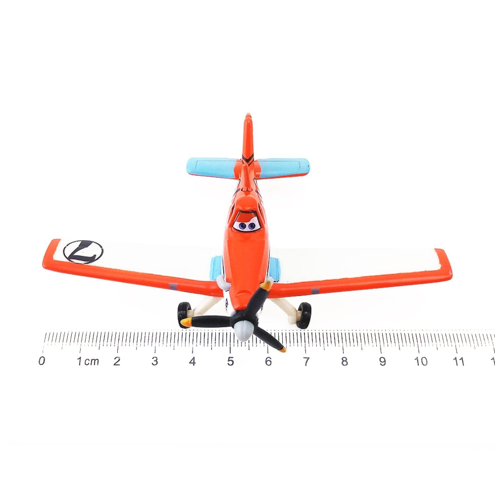 Planes Fire and Rescue：No.7 Dusty Crophopper new 1:55 Metal Diecast Educational Toys Planes Model