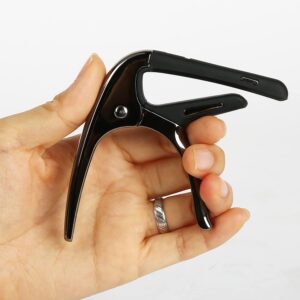 SGPRO Capos for Acoustic Guitars, Electric Guitars and Ukulele, Superior Zinc Alloy and Silicone Made