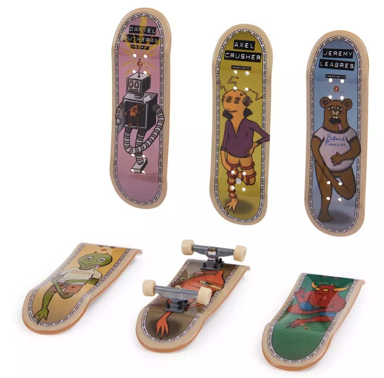 TECH DECK Sk8shop Bonus Pack Mini Finger Skateboard Multi Pack 2022 Series (Toy Machine (Sk8shop Bonus Pack))