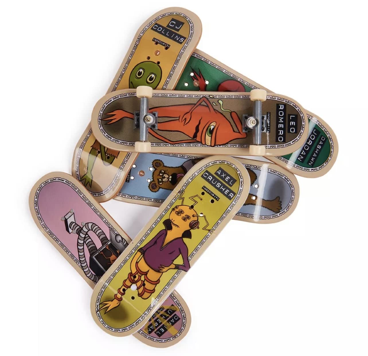 TECH DECK Sk8shop Bonus Pack Mini Finger Skateboard Multi Pack 2022 Series (Toy Machine (Sk8shop Bonus Pack))