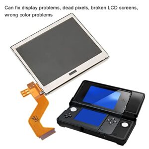 DAUERHAFT LCD Display Screen, Sturdy Clear Image Dustproof 3.0 inch High Sensitivity LCD Display Screen Replacement for Gaming Consoles