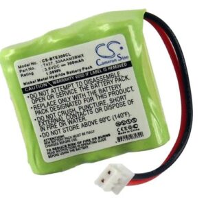 VI VINTRONS Battery for Binatone Commodore CT300, E3300 kompatibel, E3300 Quad,