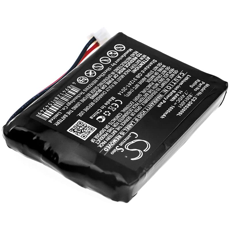 VI VINTRONS Battery for Deviser DS2000, B201J001,