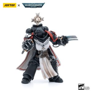 JOYTOY 1/18 Action Figures Warhammer 40K Mecha Joy Toy Figure Model Toys Black Templars Primaris Sword Brethren Alberic