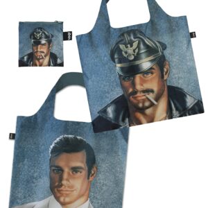 Tom of Finland Day & Night Double-Sided Tote Bag (Leatherman, gay)