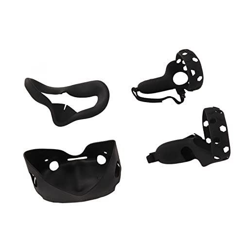 VR Shell Cover Set, Scratch and Shatterproof Silicone VR Accessories Face Cover for VR