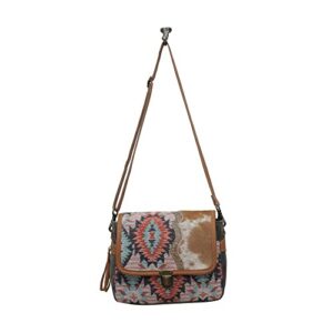 Myra Bag Aztec and Cowhide Shoulder Bag S-5729