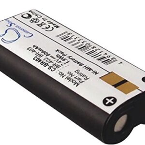 Qigenia BR-402 Replacement Battery for DS-3300 DS-2300 DS-5000 DS-5000ID DS-4000,BR-403 Battery (800mAh/2.4V)