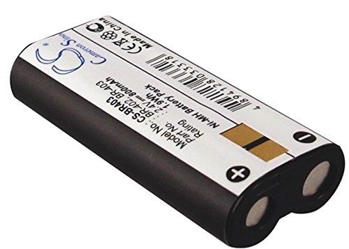 Qigenia BR-402 Replacement Battery for DS-3300 DS-2300 DS-5000 DS-5000ID DS-4000,BR-403 Battery (800mAh/2.4V)