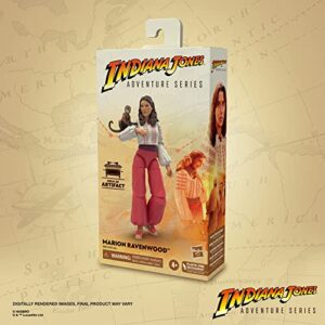 Indiana Jones and The Raiders of The Lost Ark Adventure Series Marion Ravenwood Toy, 6-inch Action Figures, Kids Ages 4 and Up