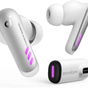 soundcore VR P10 Wireless Gaming Earbuds with Extra USB-C Dongle, Meta Quest 2 Accessories, Low Latency, Dual Connection, Bluetooth, 2.4GHz Wireless, PS4, PS5, PC, Switch Compatible