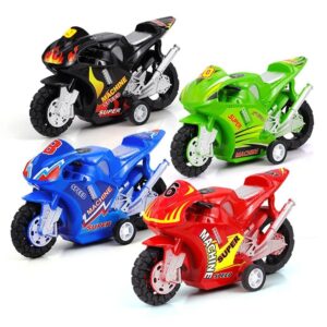 1pcs motorcycle model toy, educational fun toys, pull back car motorcycle toy ornaments, mini kids motorbike model random color