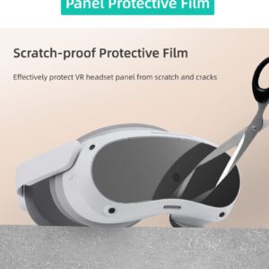 Lens Protective Film Scratch-Proof Dust-Proof Soft Panel Film for PICO 4