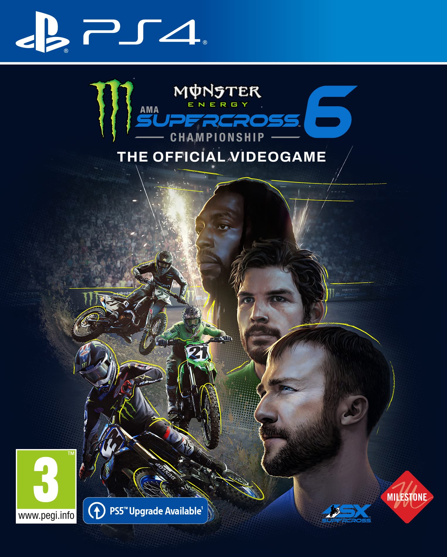 Monster Energy Supercross 6 - The Official Videogame (PS4)