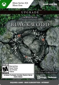 the elder scrolls online: blackwood upgrade - xbox [digital code]