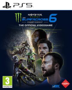 monster energy: supercross 6 - the official videogame (ps5)