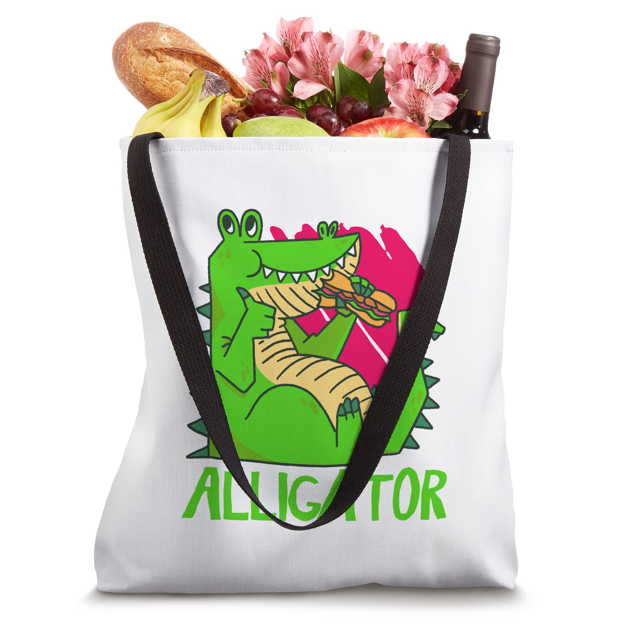 Pretend I'm A Alligator Mens Women Kids Reptile Alligator Tote Bag