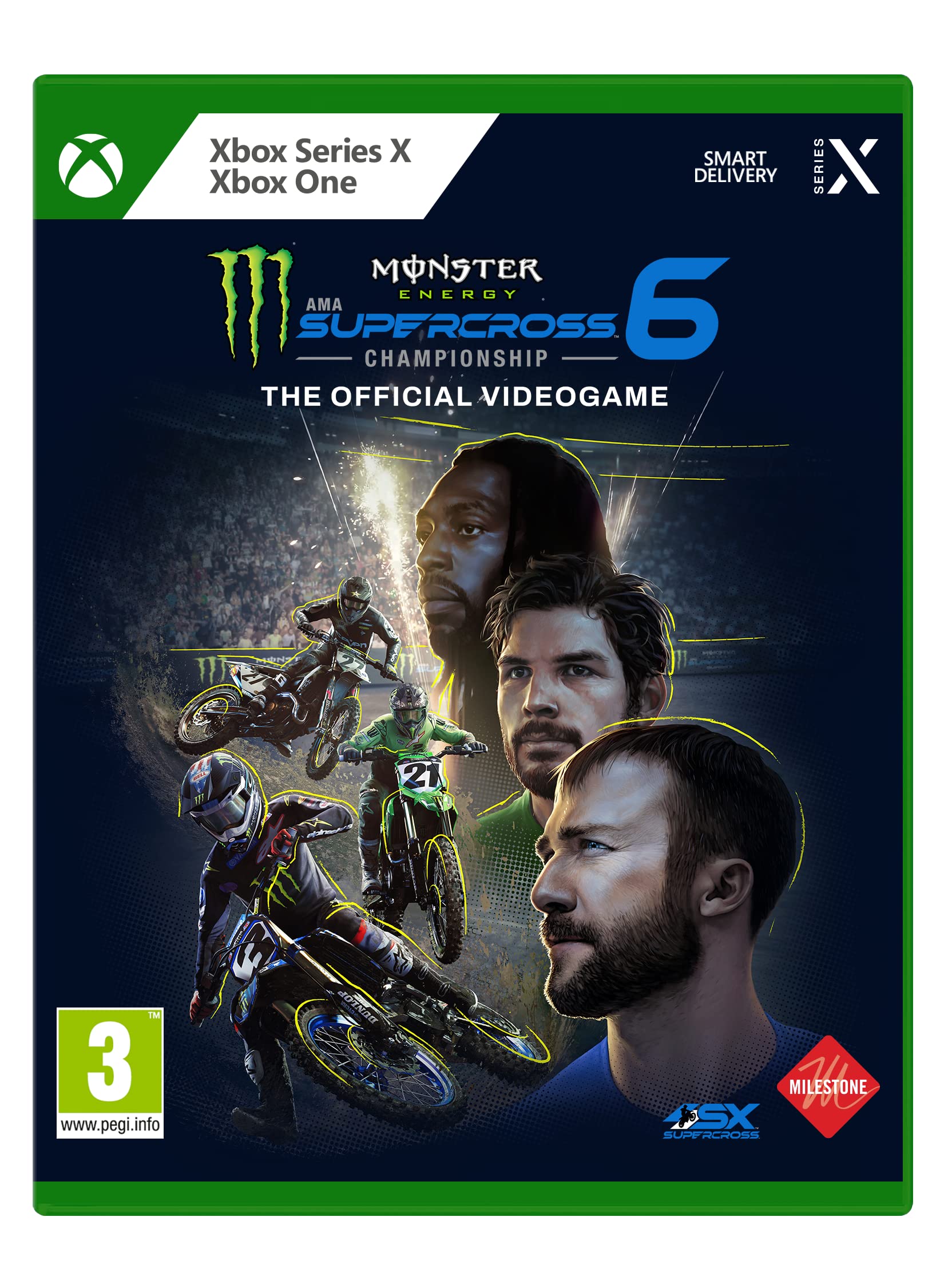 Monster Energy Supercross 6 - The Official Videogame (Xbox Series X)