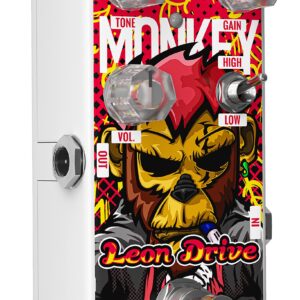 AZOR Leon Dirve Guitar Pedal Monkey Overdrive Analog Effect Pedal for Electric Guitar Bass True Bypass AP503