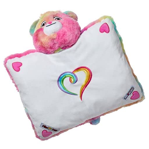 Pillow Pets Care Bear Togetherness Bear, 16 inch Stuffed Animal Plush Toy