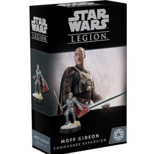 Star Wars: Legion Moff Gideon Commander Expansion - Lead with Cunning Tactics! Tabletop Miniatures Strategy Game for Kids and Adults, Ages 14+, 2 Players, 3 Hour Playtime, Made by Atomic Mass Games