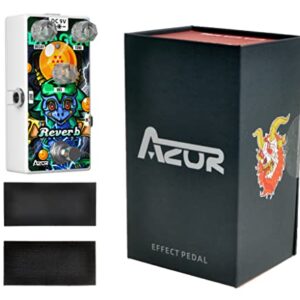 AZOR Reverb Guitar Pedal Dragon Pure Reverb Guitar Effect Pedal for Electric Guitar AP509