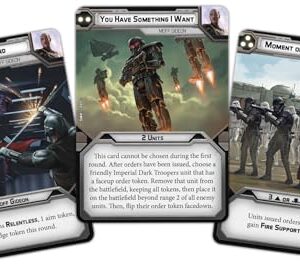 Star Wars: Legion Moff Gideon Commander Expansion - Lead with Cunning Tactics! Tabletop Miniatures Strategy Game for Kids and Adults, Ages 14+, 2 Players, 3 Hour Playtime, Made by Atomic Mass Games