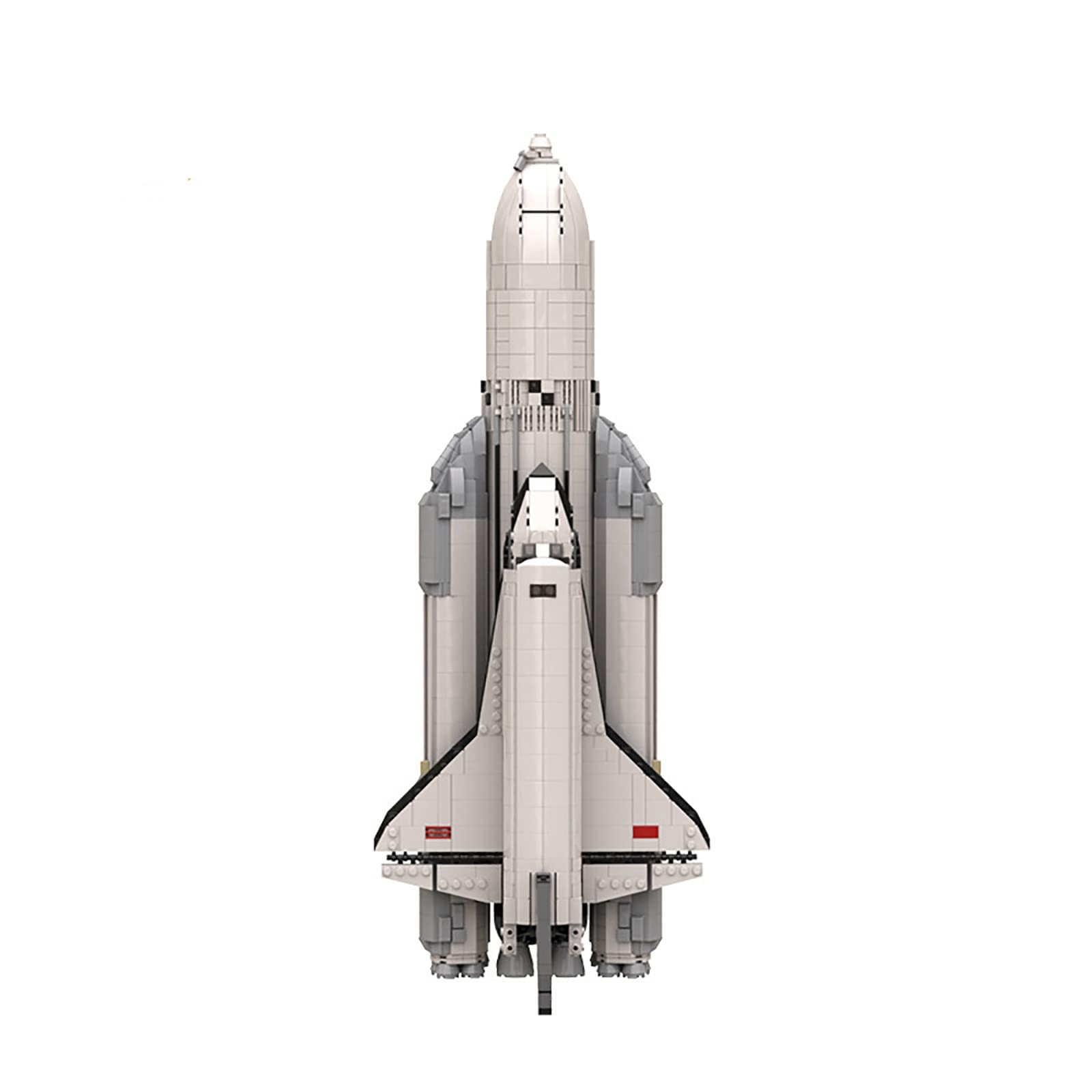 Space Series Launch Vehicles The Space Shuttle Buran Building Blocks Set Rocket Model Science Building Kit DIY Construction Toy Gifts, 3844 Pcs, 23.2 x 21 x 53.6 cm