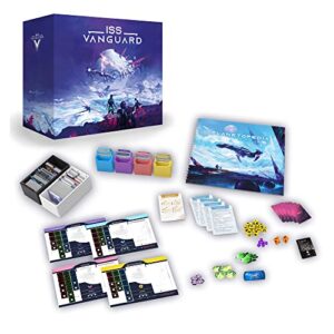 ISS Vanguard Board Game | Sci-Fi Adventure Game | Cooperative Strategy Game | Space Exploration Game for Adults and Kids | Ages 14+ | 1-4 Players | Avg. Playtime 90-120 Minutes | Made by Awaken Realms