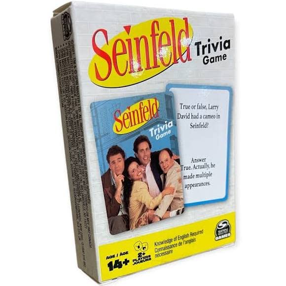 Spin Master Seinfeld Trivia Game