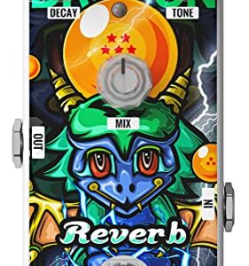 AZOR Reverb Guitar Pedal Dragon Pure Reverb Guitar Effect Pedal for Electric Guitar AP509