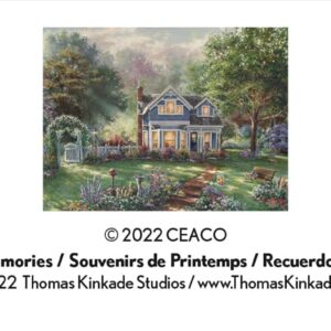 Ceaco - Thomas Kinkade - Inspirations - Springtime Memories - 300 Piece Jigsaw Puzzle